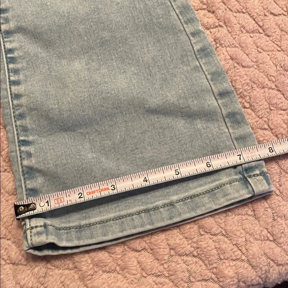 SO girls slip on flare jeans - size 10